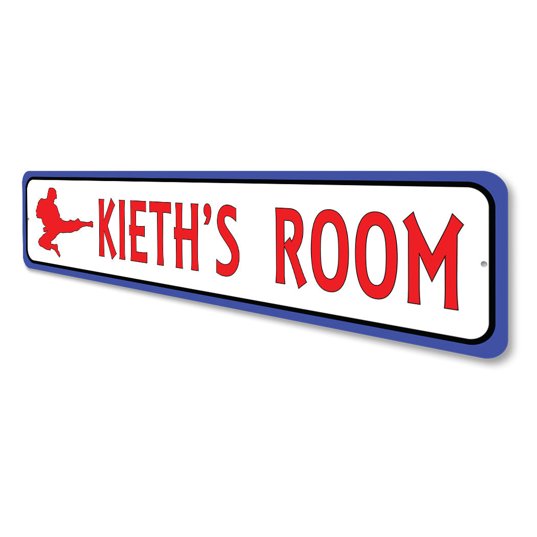 Karate Kid Room Sign