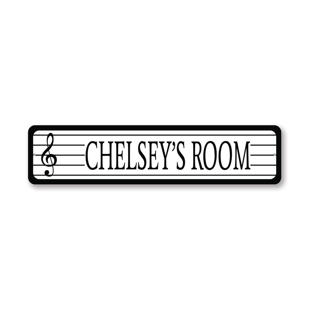 Kid Singing Room Sign