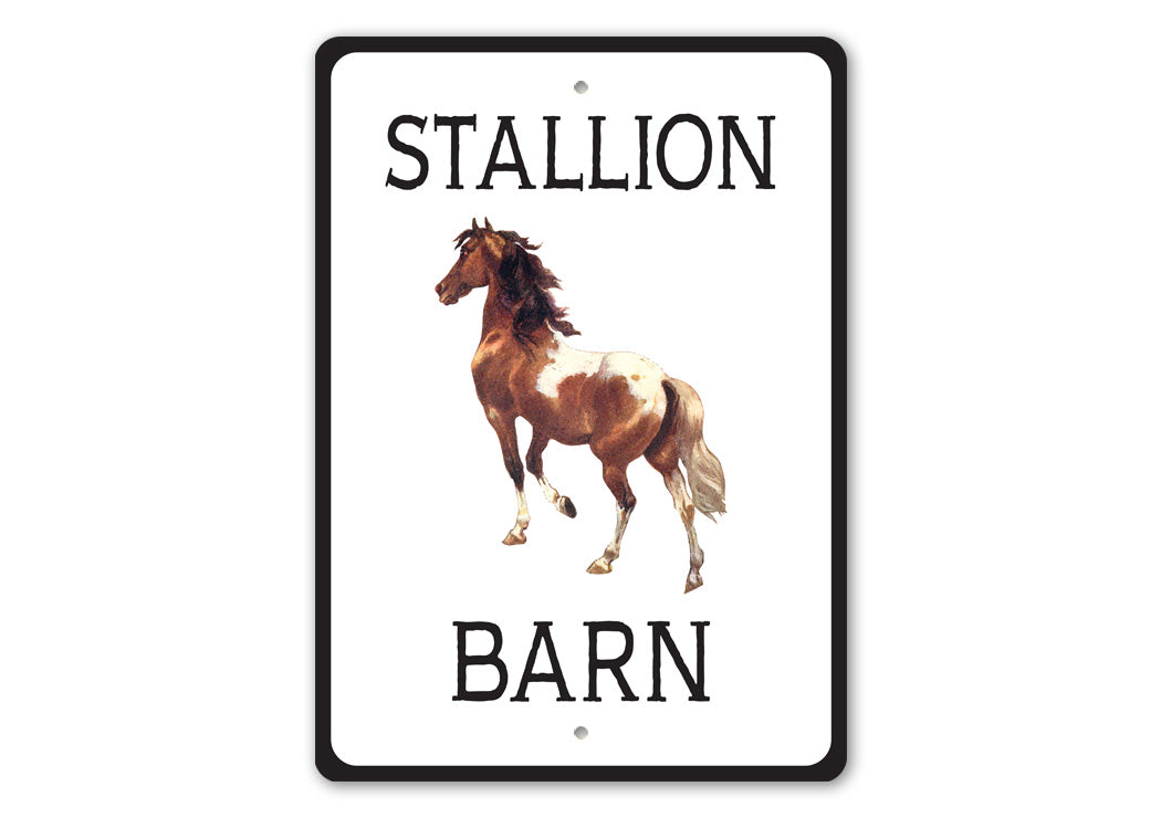 Stallion Barn Sign – Lizton Sign Shop