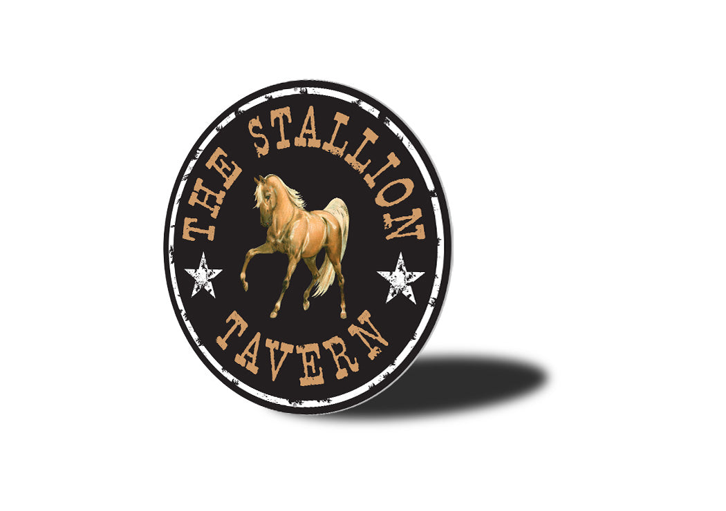 The Stallion Tavern Sign