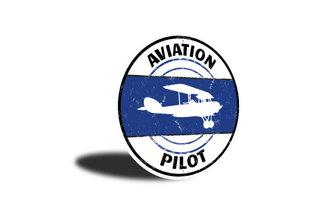 Aviation Pilot Sign