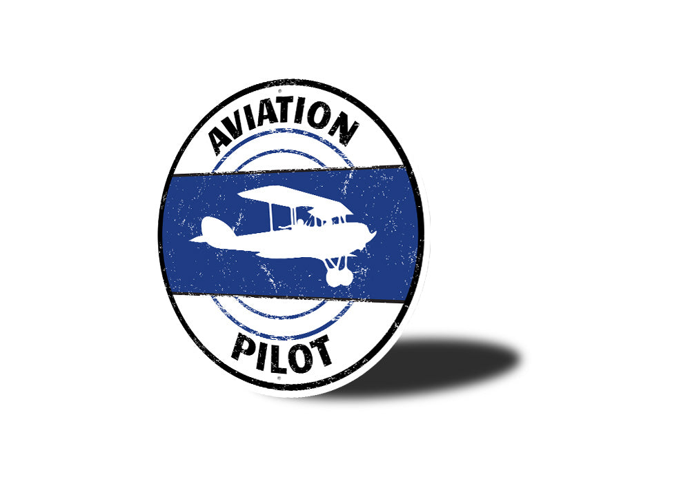 Aviation Pilot Sign
