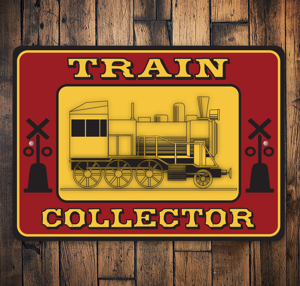 Classic Train Collector Sign