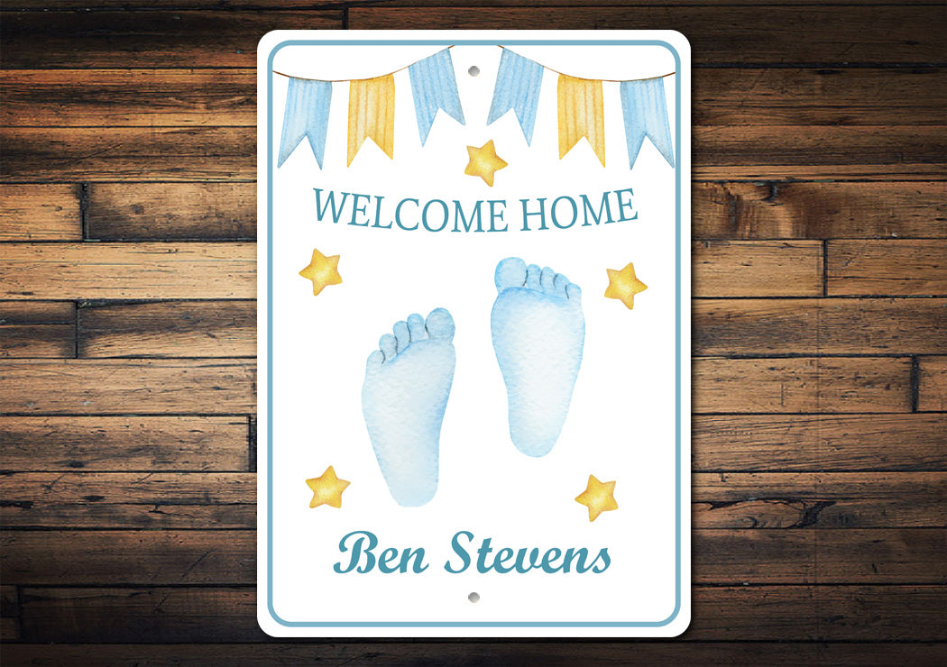 Welcome Home Baby Sign Sign