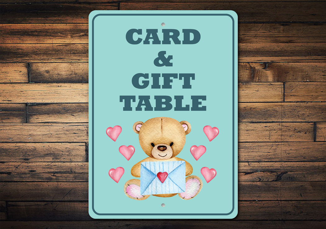 Card And Gift Table Sign