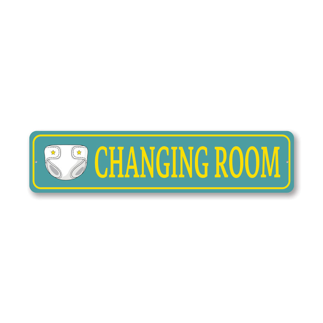 Baby Changing Room Sign