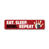 Eat Sleep Bowl Repeat Sign