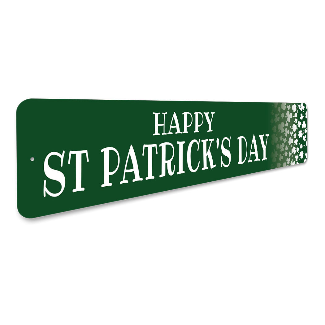 Happy St Patricks Day Year Sign