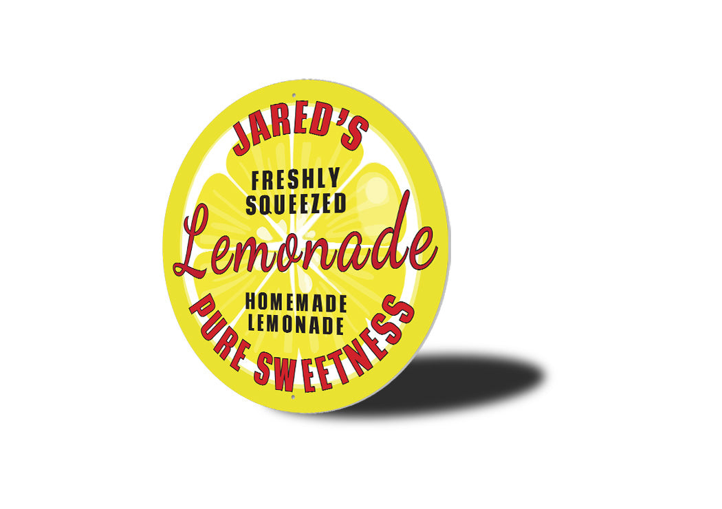 Custom Kids Lemonade Sign