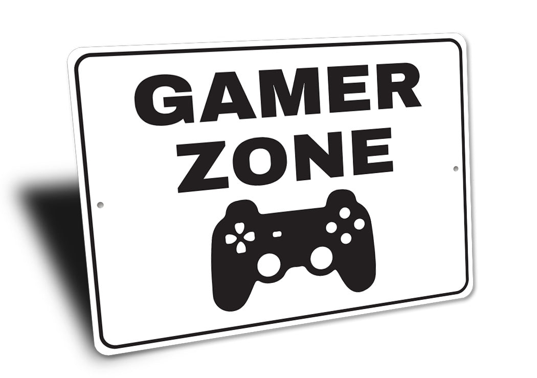 Gamer Zone Sign