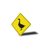 Goose Crossing Diamond Sign