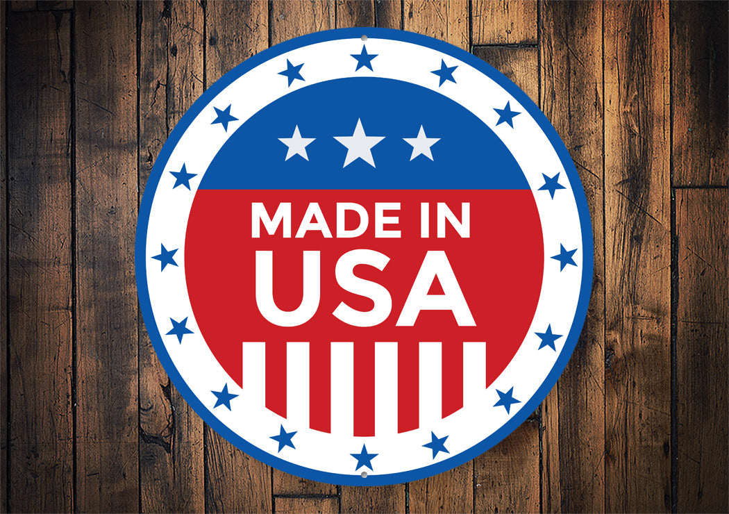 Made In Usa Sign Sign