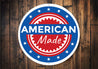 American Made Gear Silhouette Sign