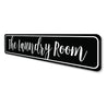 The Laundry Room 4X18 Sign