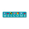 Welcome Sailors Flags Sign