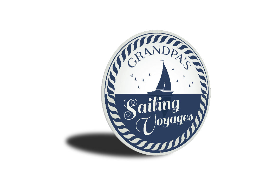 Grandpas Sailing Voyages Sign