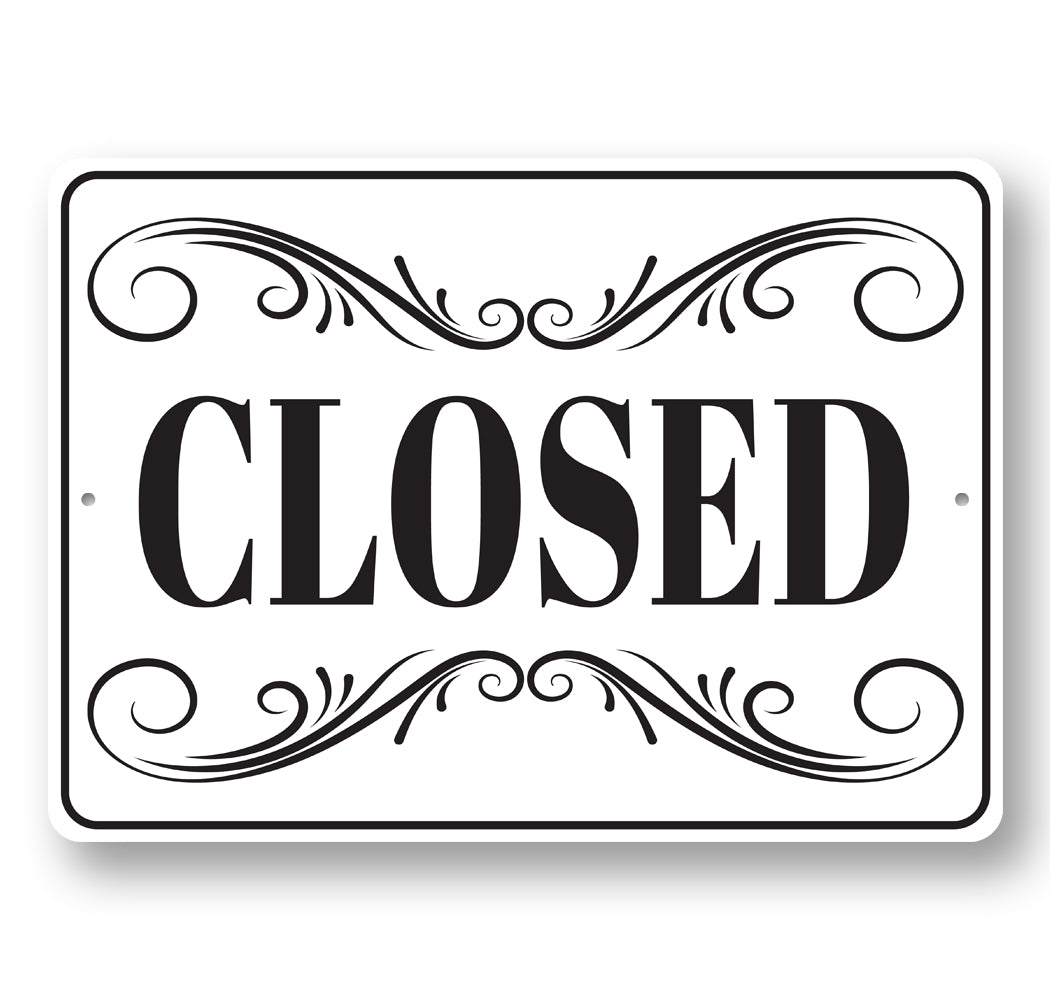 Closed Sign