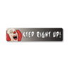 Step Right Up Sign