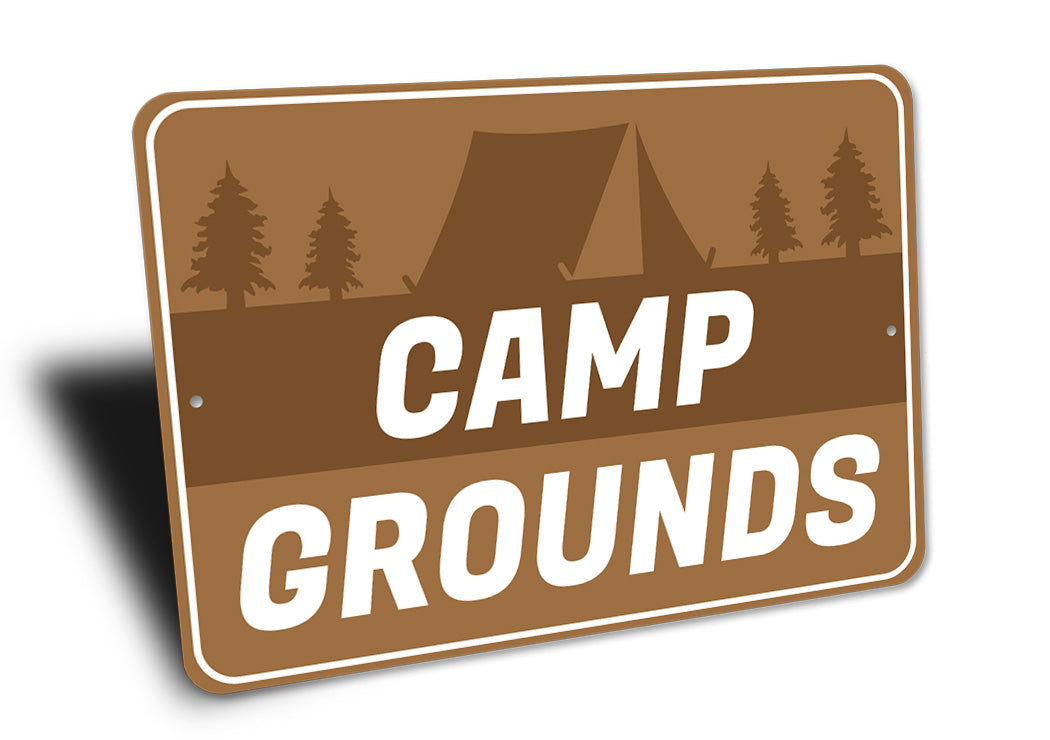 Camp Grounds Sign