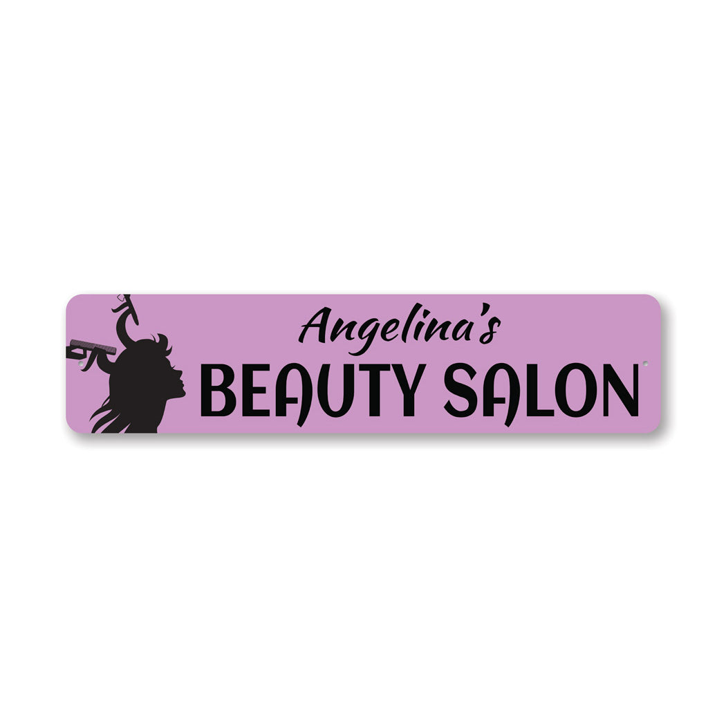 Custom Beauty Salon Sign