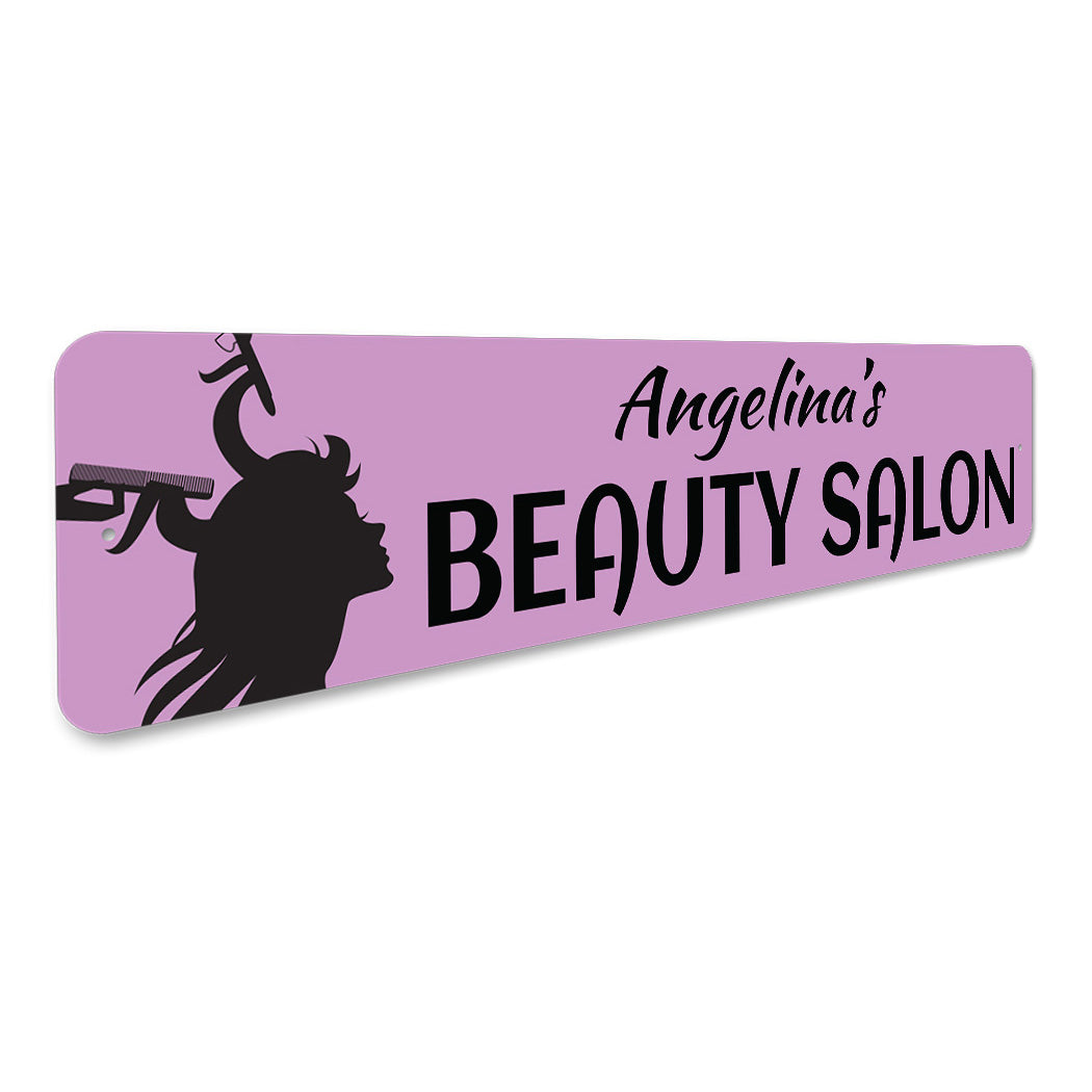 Custom Beauty Salon Sign