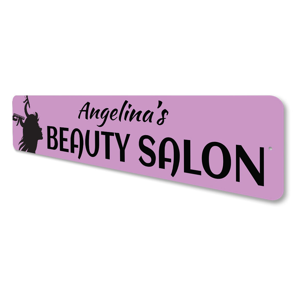 Custom Beauty Salon Sign