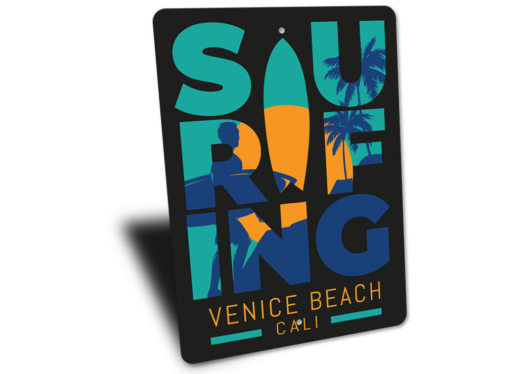 Surf Location Sign