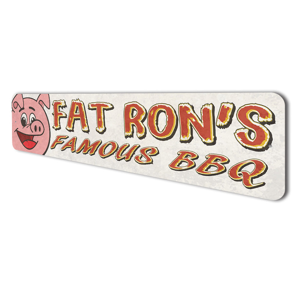 Custom World Famous BBQ Sign – Lizton Sign Shop