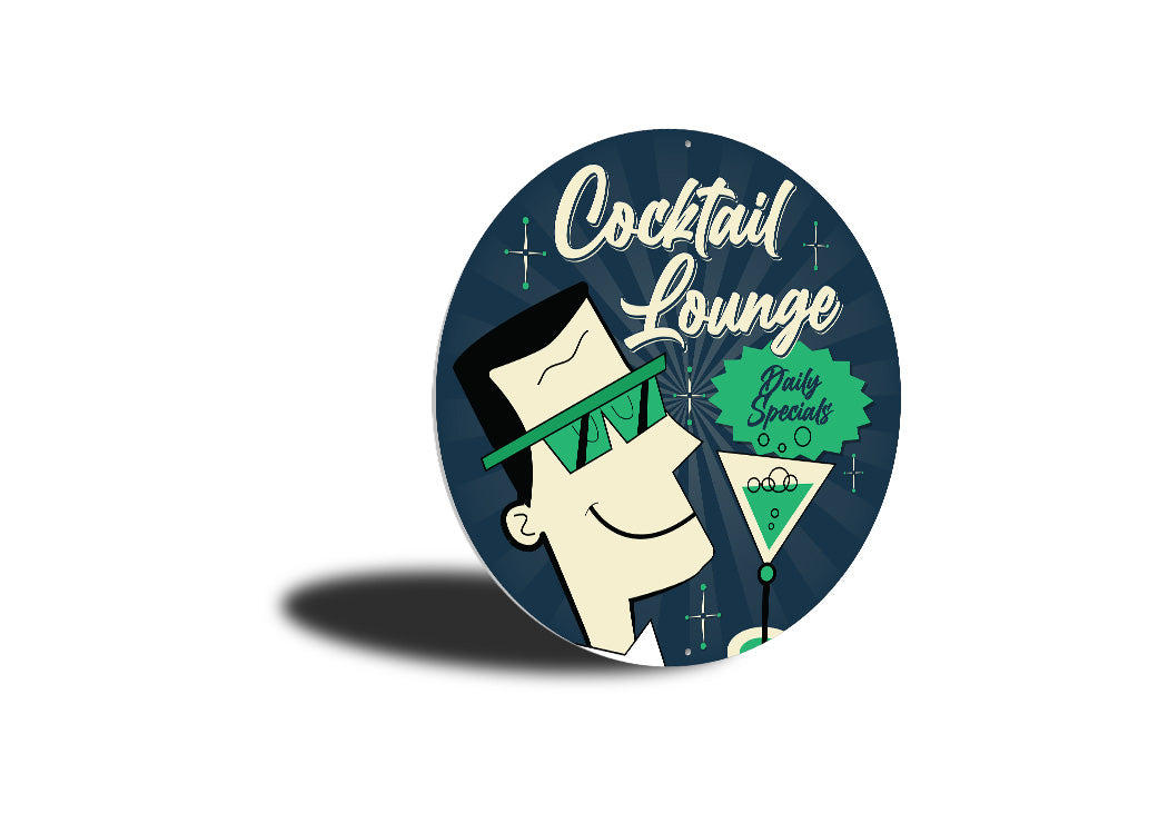 Retro Cocktail Sign Sign