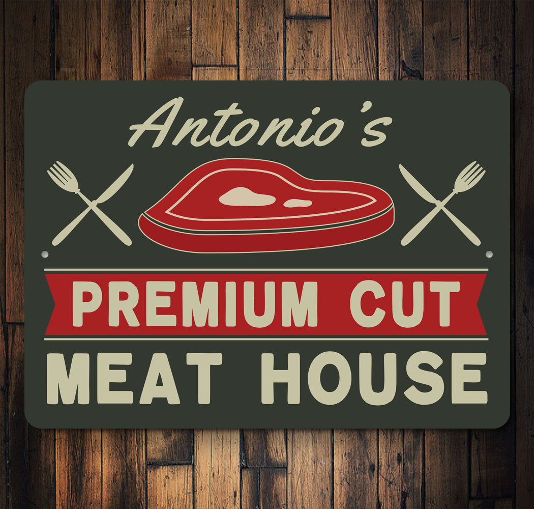 Custom Meat House Sign