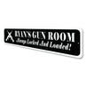 Custom Gun Room Owner Sign