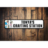 Crafting Station Sign Sign