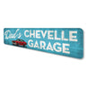 Custom Chevelle Garage Rusty Sign