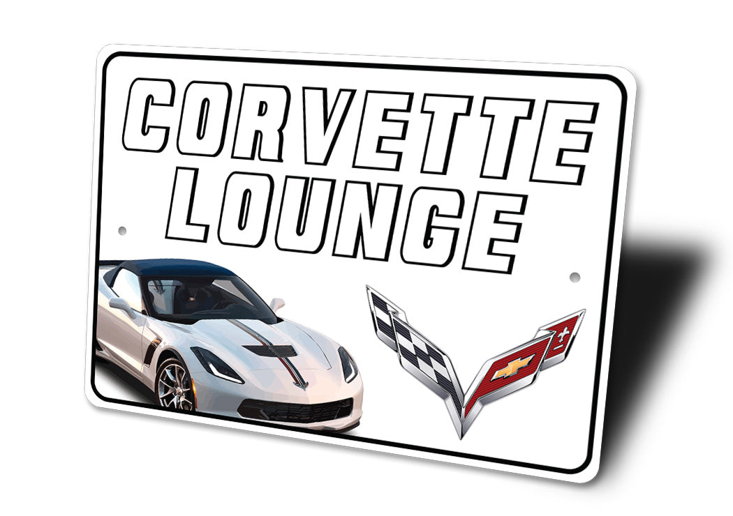 Corvette Lounge Sign