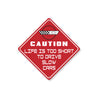 Caution Corvette Sign