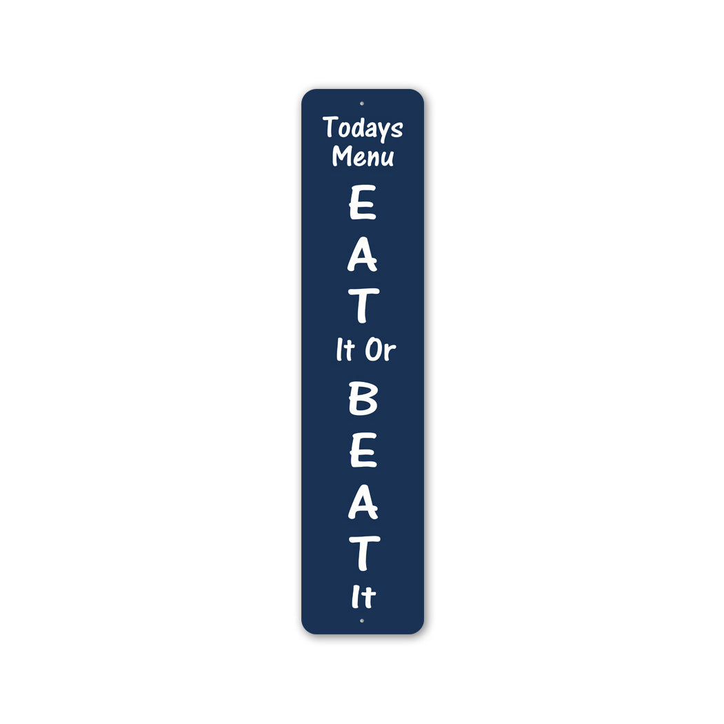 Vertical Kitchen Sign Sign – Lizton Sign Shop