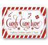 Candy Cane Lane Sign