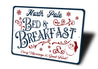 North Pole Bed And Breakfast Sign