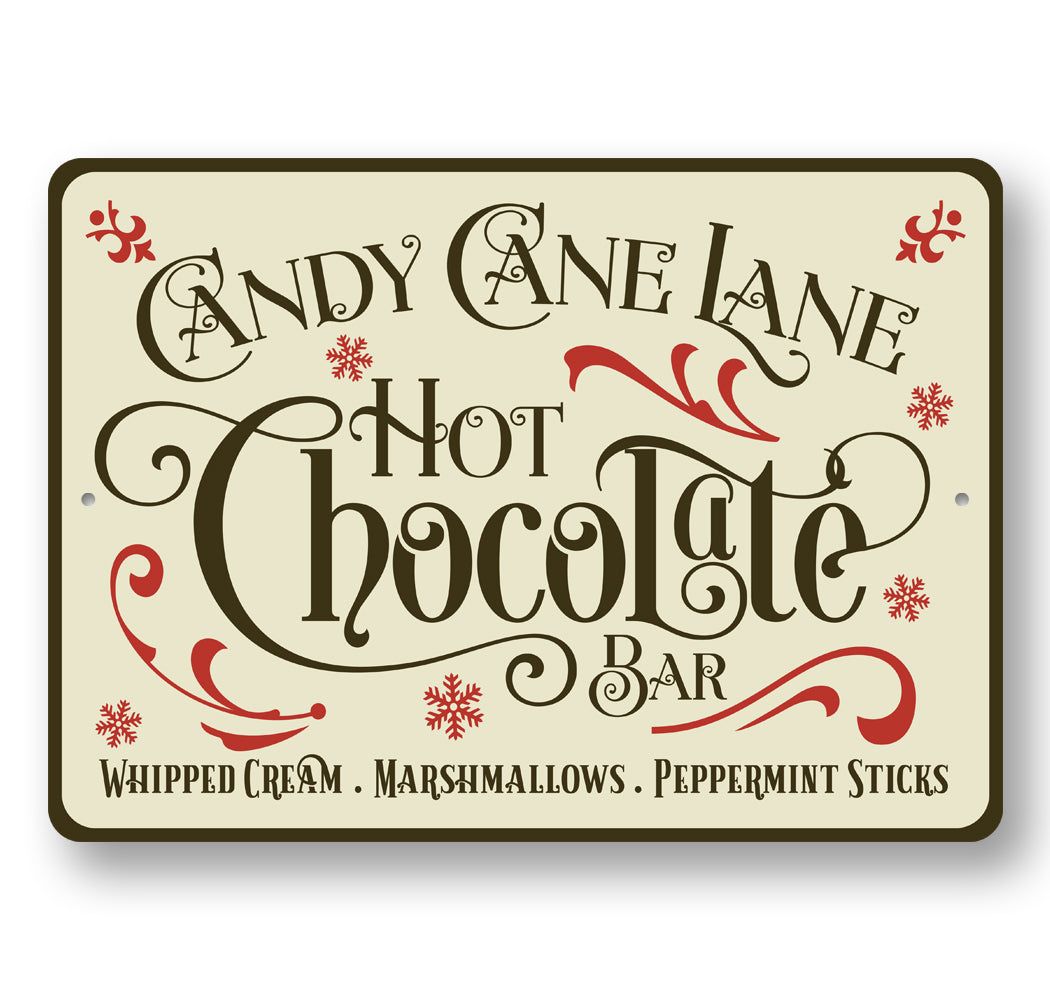 Hot Chocolate Bar Sign