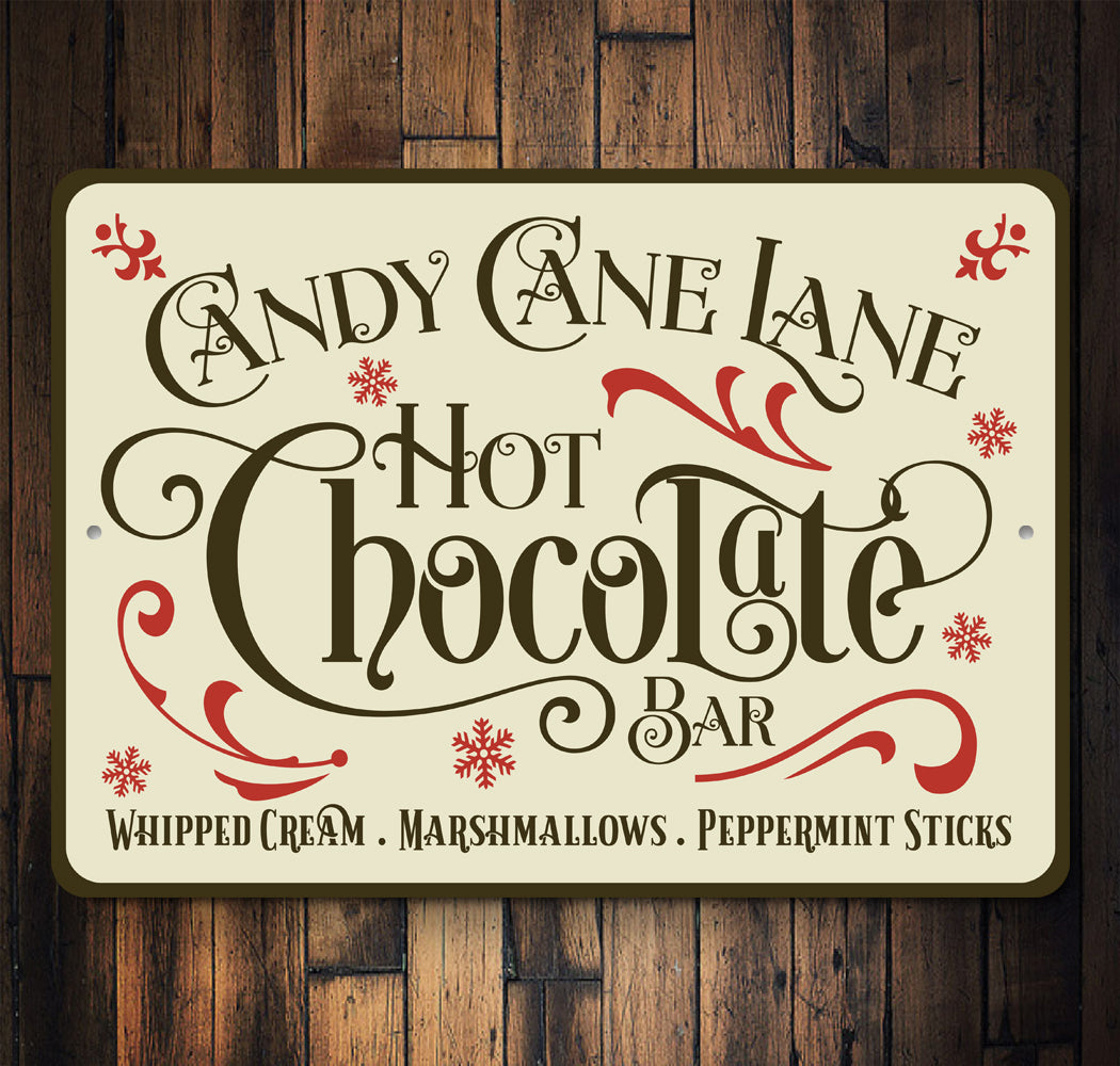Hot Chocolate Bar Sign – Lizton Sign Shop hot-chocolate-bar-sign-lizton-sign-shop