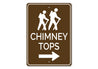 Chimney Tops Trail Sign