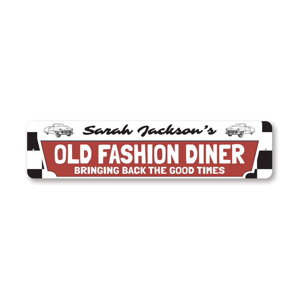 Old Fashioned Diner Sign