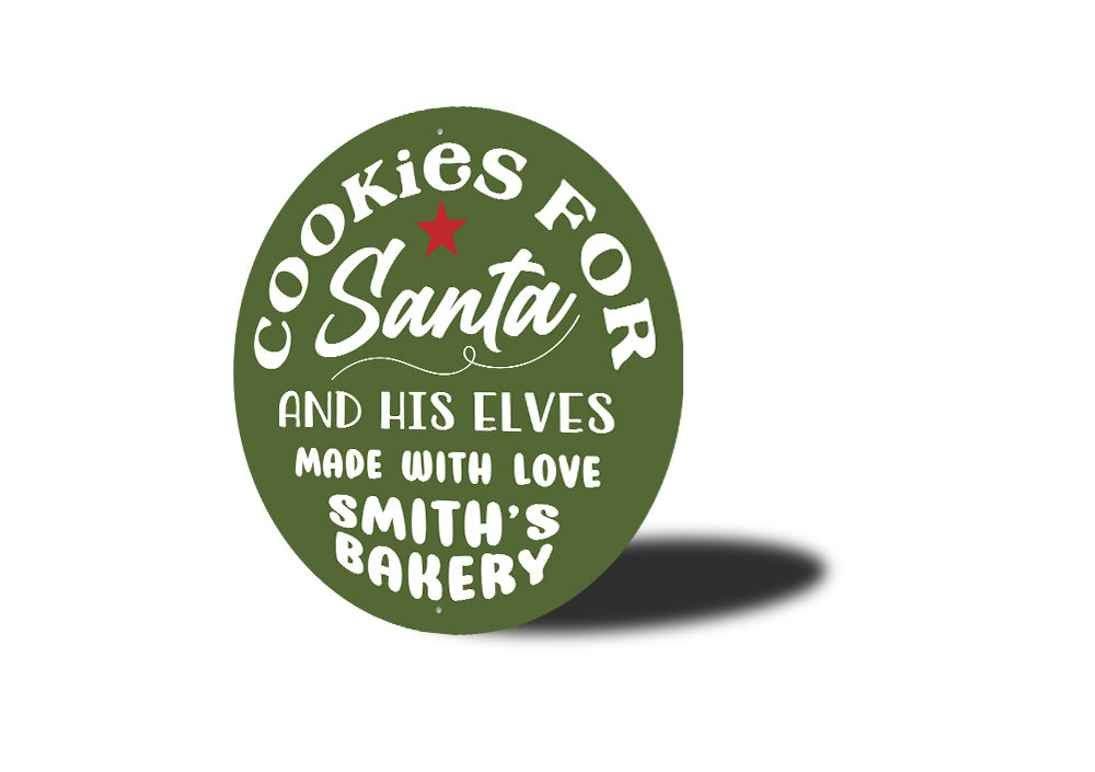 Cookies for Santa Sign