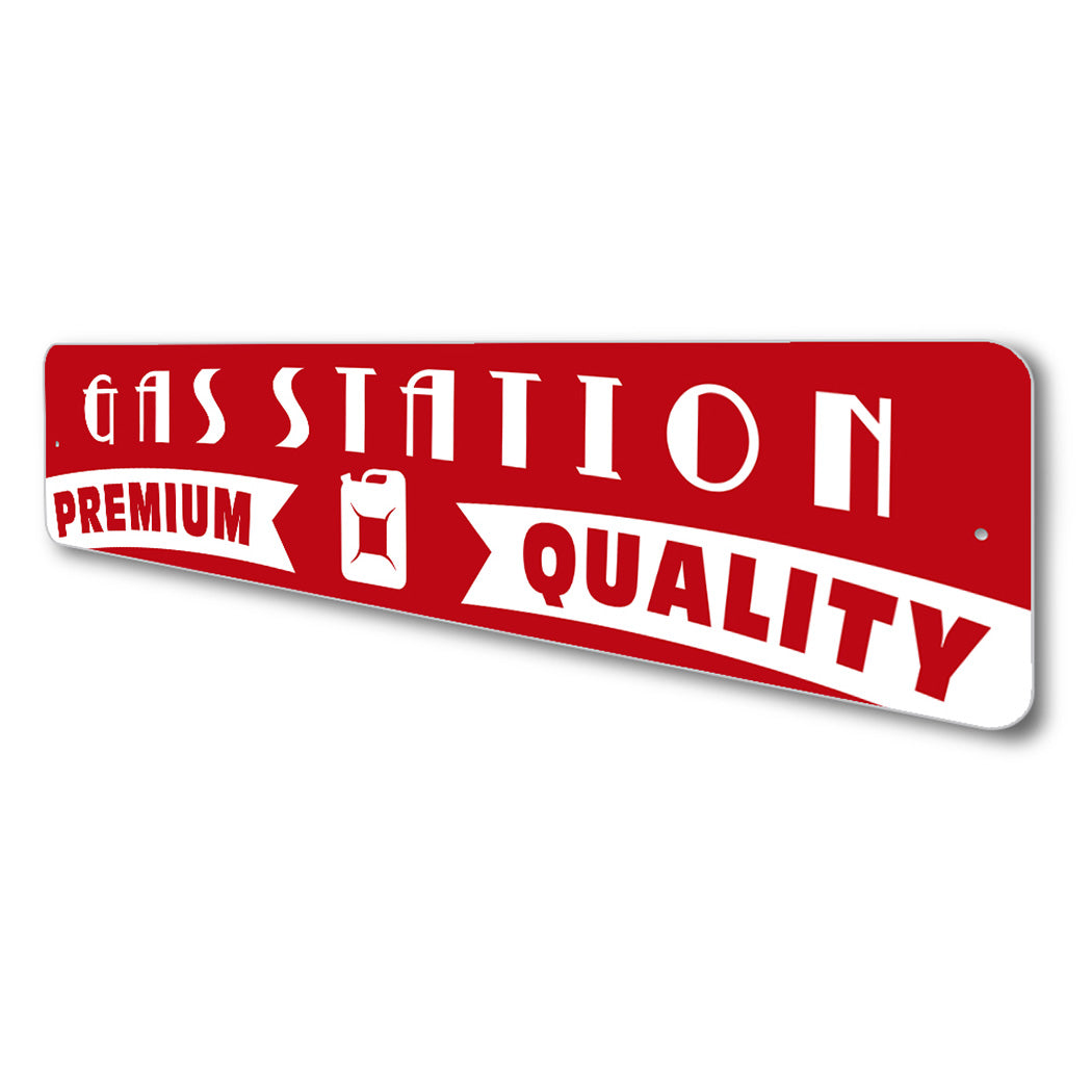 Gas Station Premium Sign