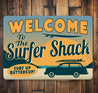 Retro Surf Shack Sign