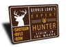 Expert Hunting Advise Sign