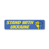 Stand With Ukraine Sign