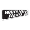 Water Polo Players Sign