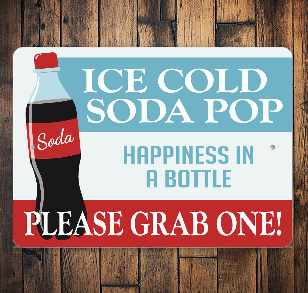 Vintage Soda Pop Advertisment Sign