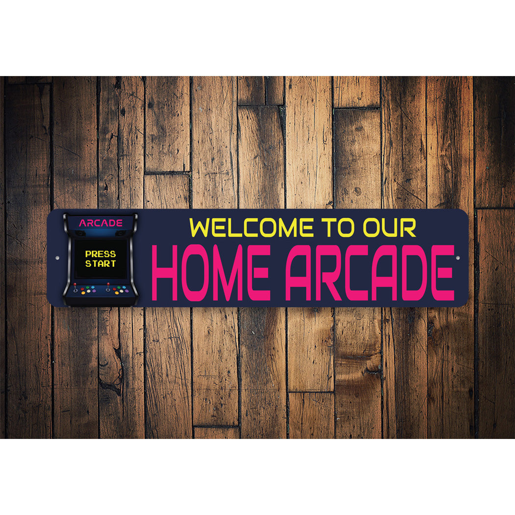 Home Arcade Sign